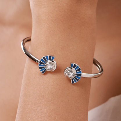 Fractals In Nature Fracta Swirl Bangle Bracelet