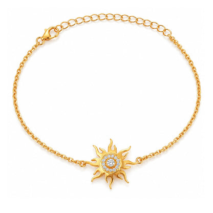 Sacred Symbols Radiant Sun Bracelet