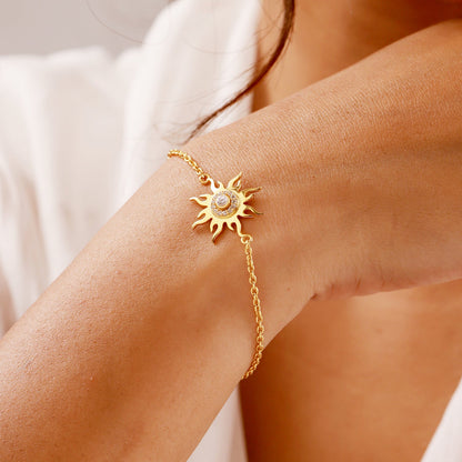 Sacred Symbols Radiant Sun Bracelet