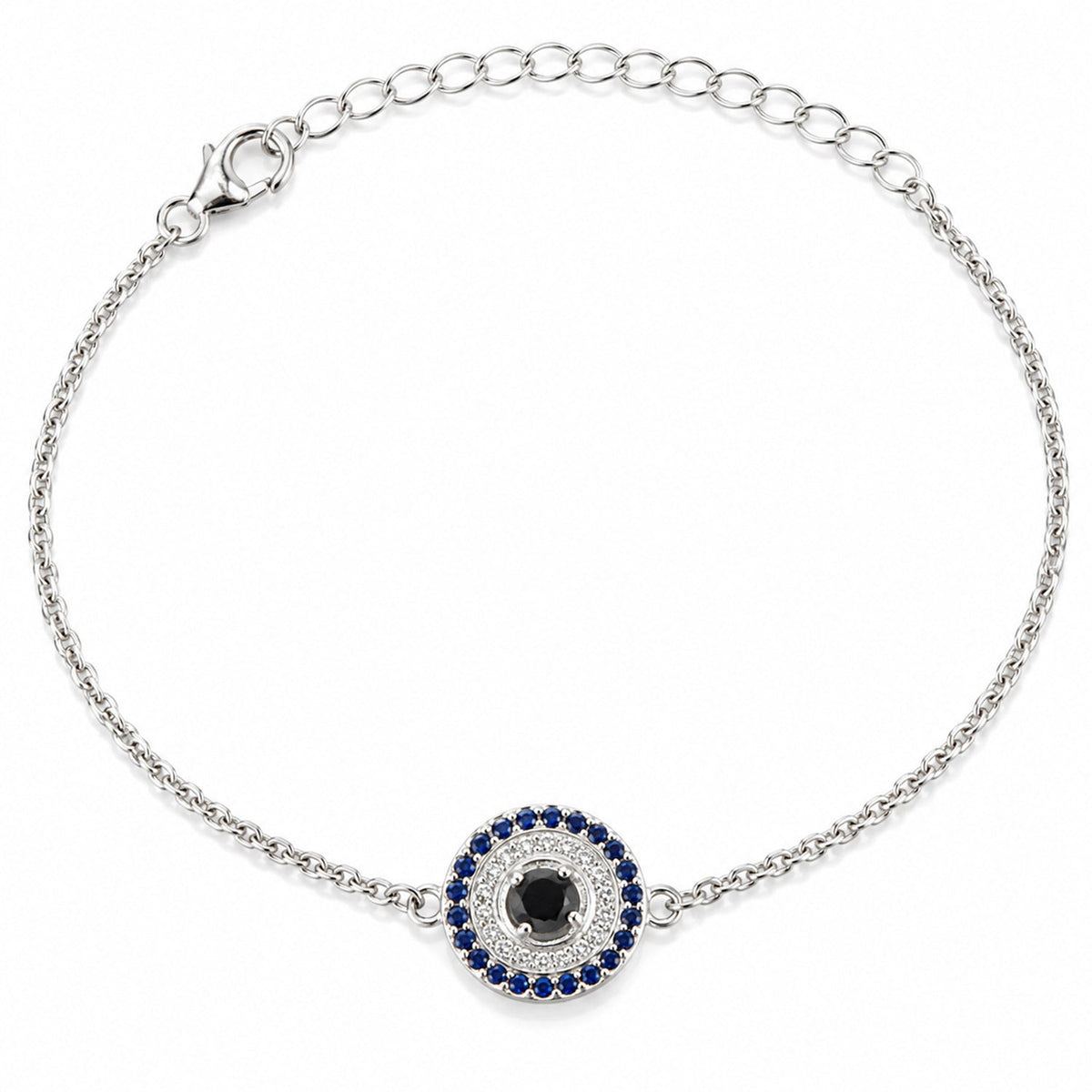 Sacred Symbols Blue Evil Eye Bracelet