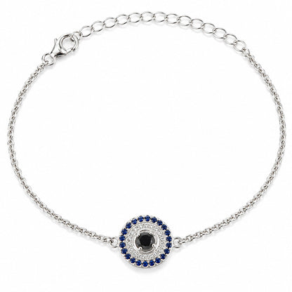 Sacred Symbols Blue Evil Eye Bracelet