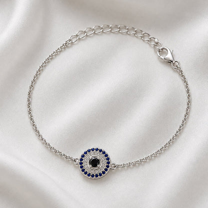 Sacred Symbols Blue Evil Eye Bracelet