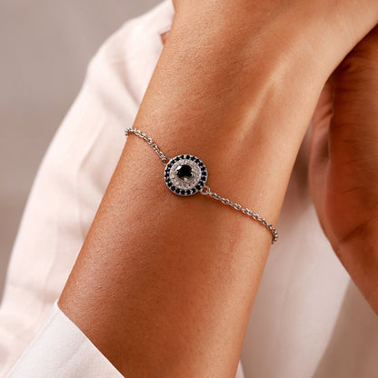 Sacred Symbols Blue Evil Eye Bracelet