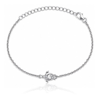 Sacred Symbols Dolphin Charm Bracelet