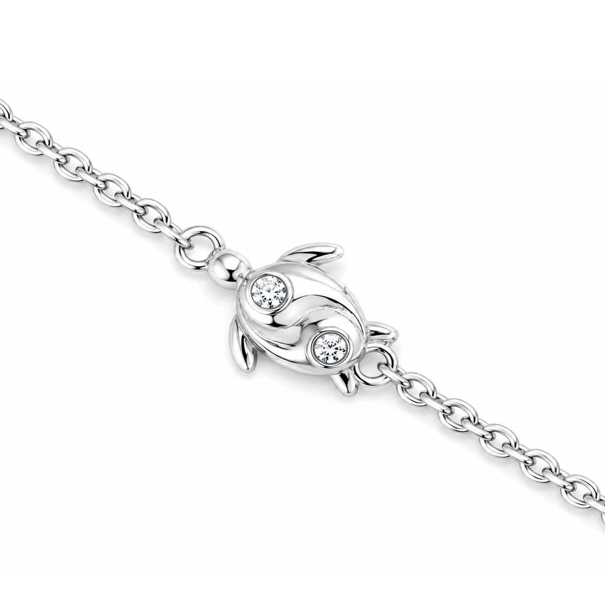 Sacred Symbols Dolphin Charm Bracelet