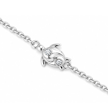 Sacred Symbols Dolphin Charm Bracelet