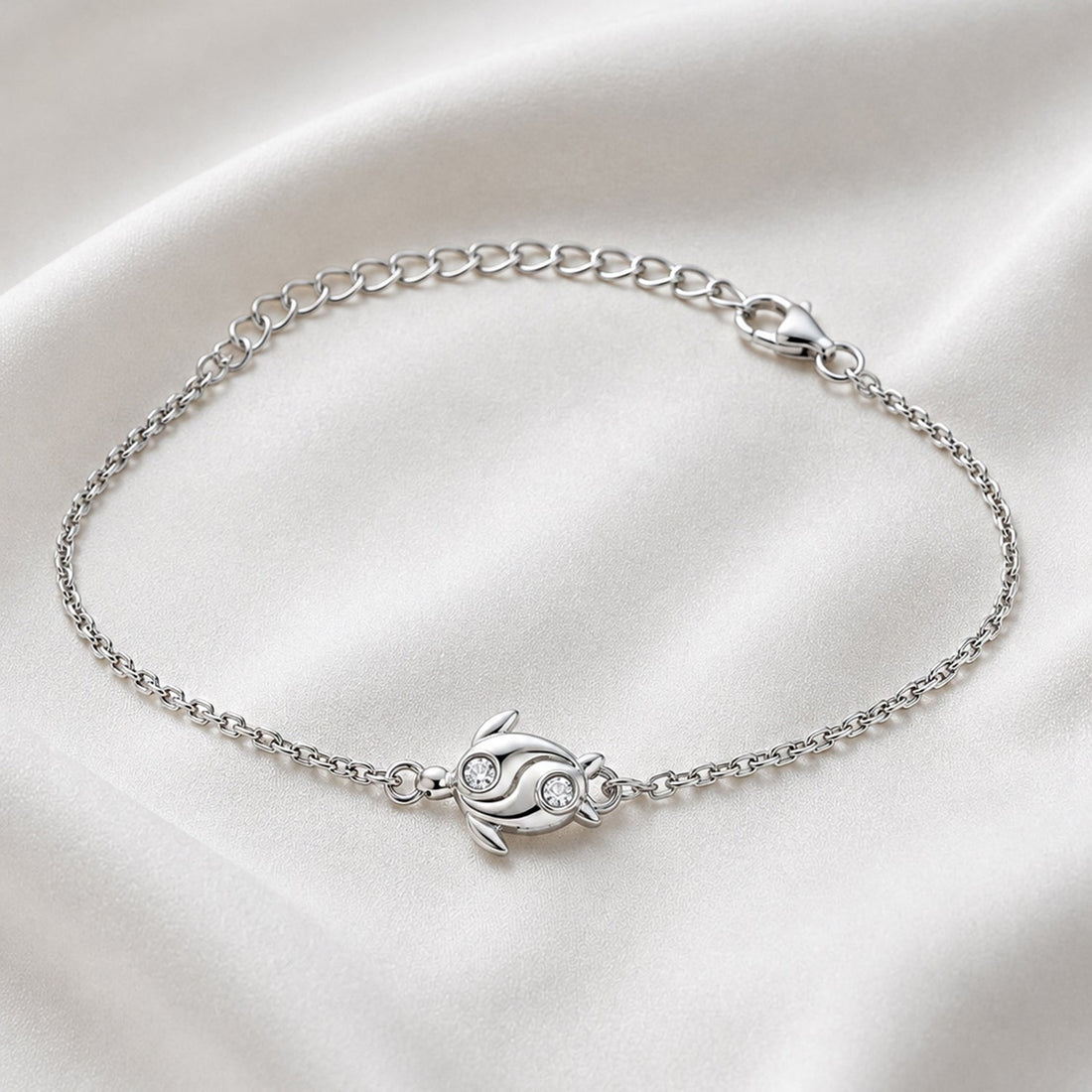 Sacred Symbols Dolphin Charm Bracelet