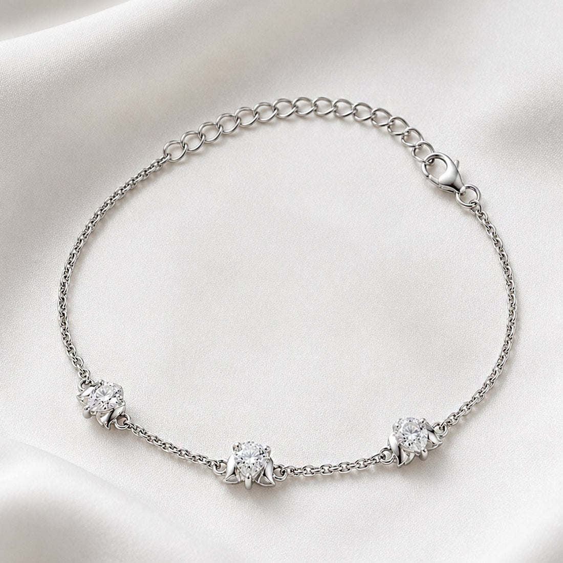 Sacred Symbols Textured Trio Bracelet