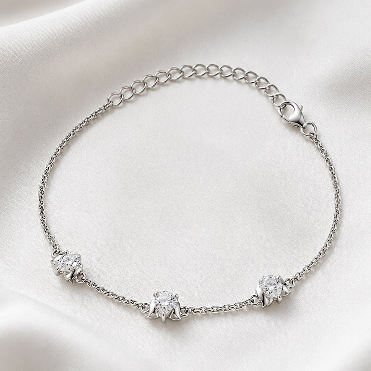 Sacred Symbols Textured Trio Bracelet