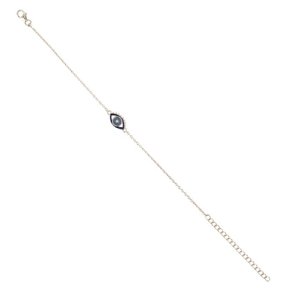 Sacred Symbols Blue Eye Bracelet