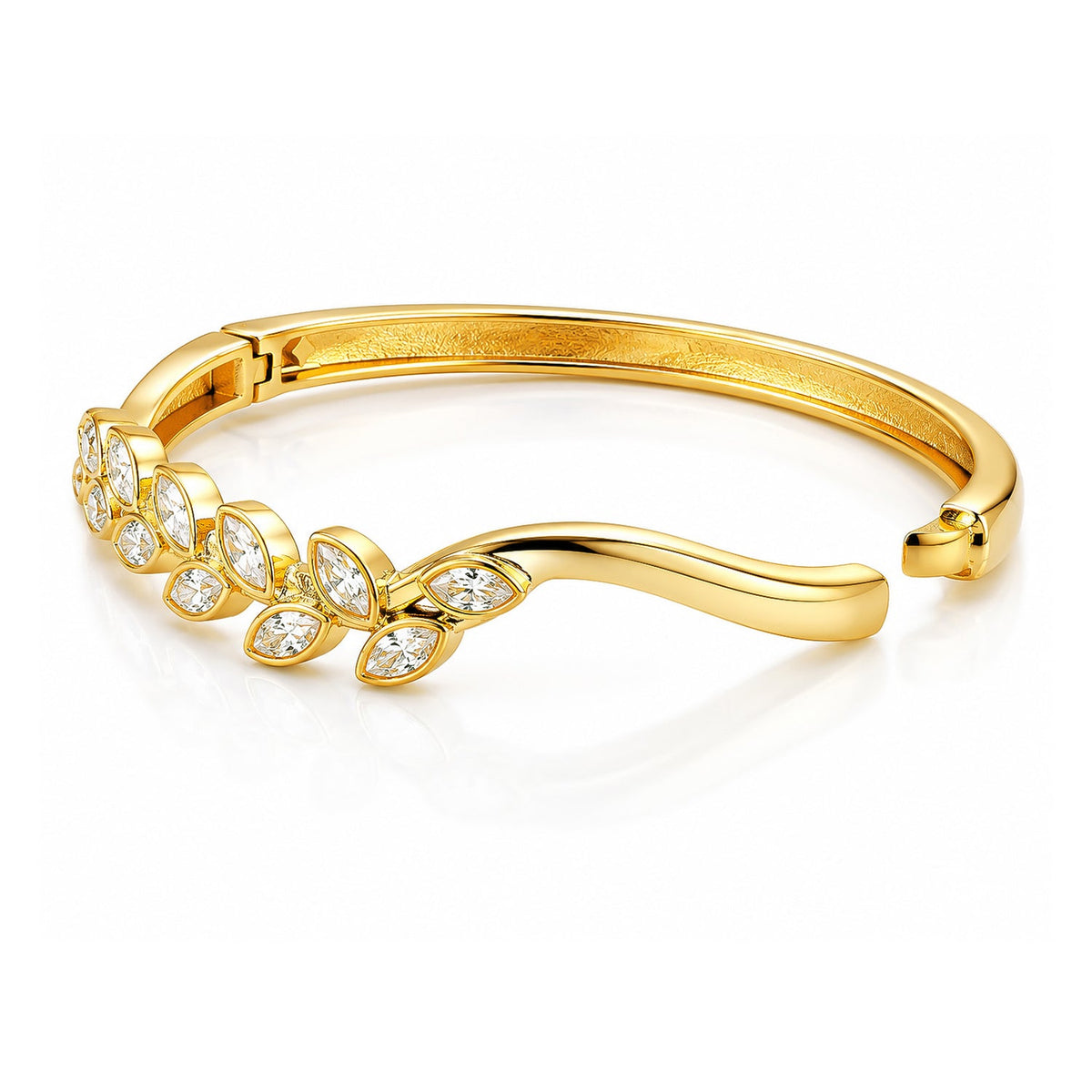 Leafy Affair Orelia Drape Openable Bracelet