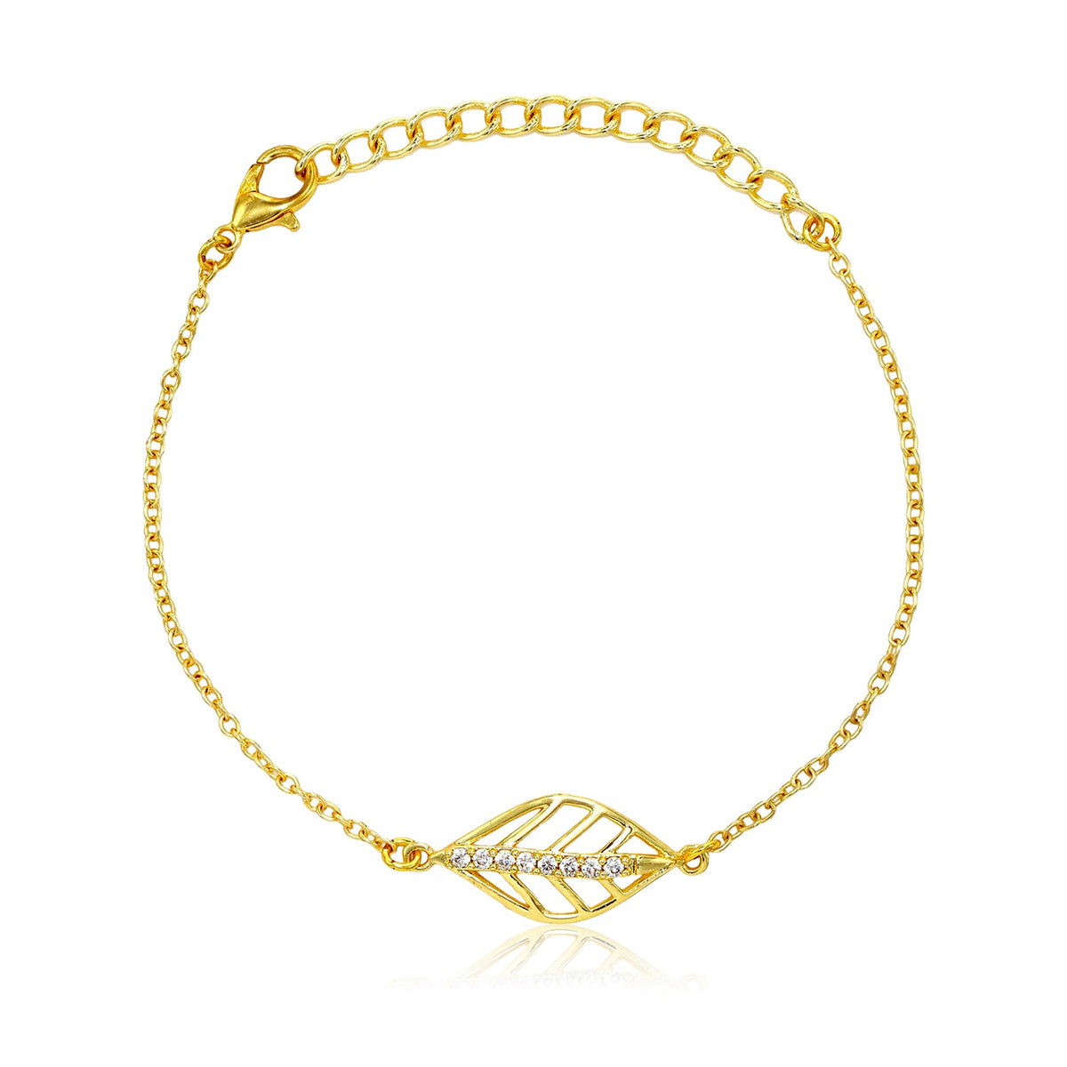 Leafy Affair Sylora Link Bracelet