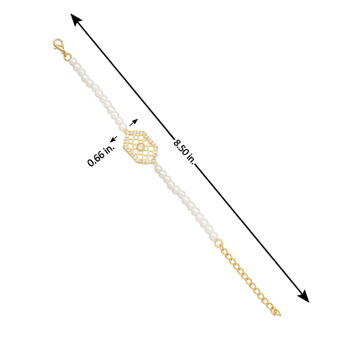 Radiant Veil Bracelet - Noor