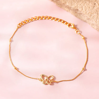 Valentine’s Day Golden Flutter Chain Bracelet